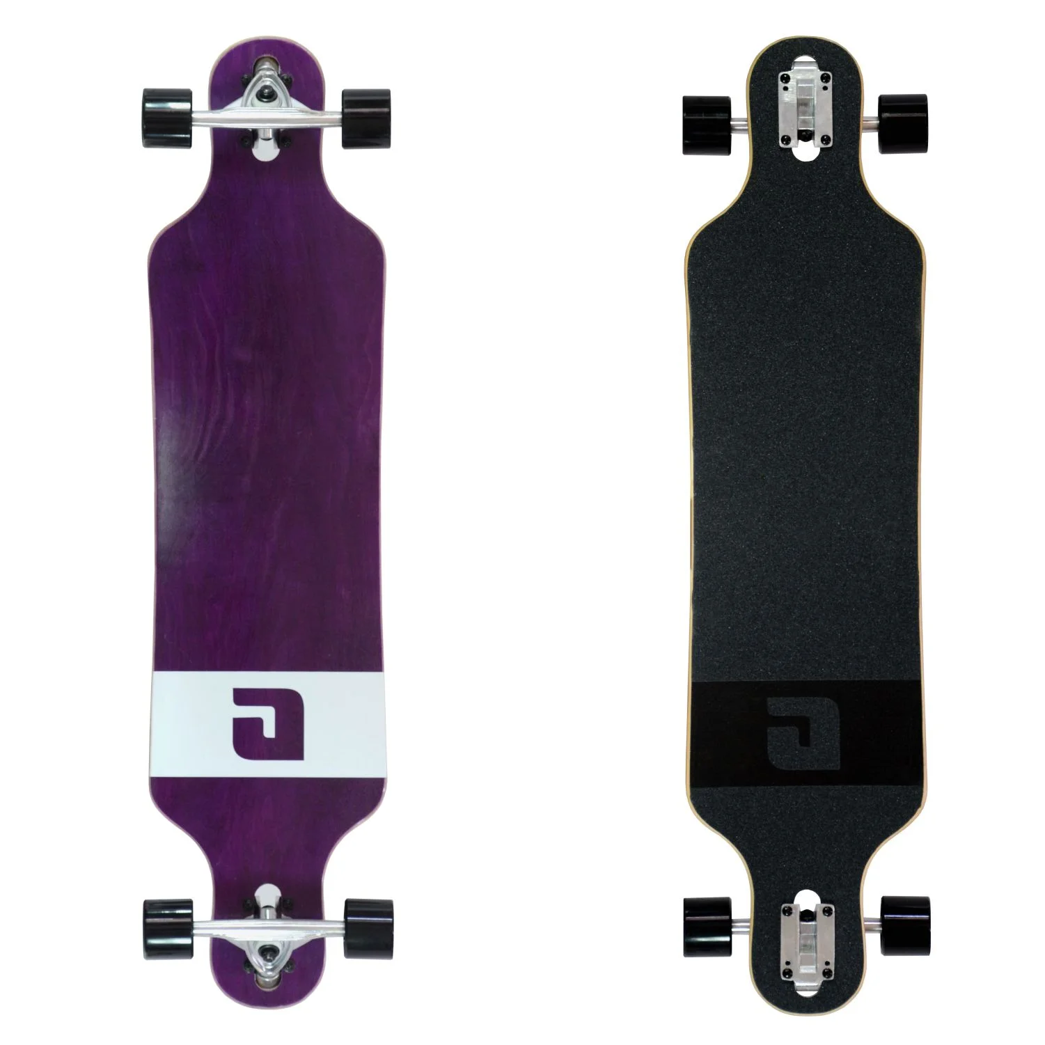 Atom Drop Through Longboard - 40 Inch (Veneer)