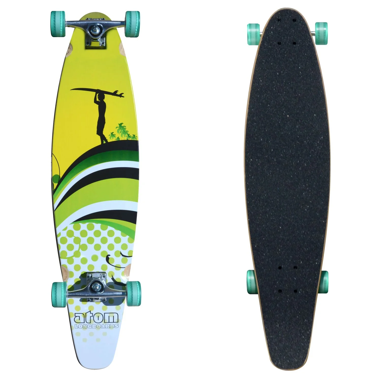 Atom Kick-Tail Longboard - 39 Inch
