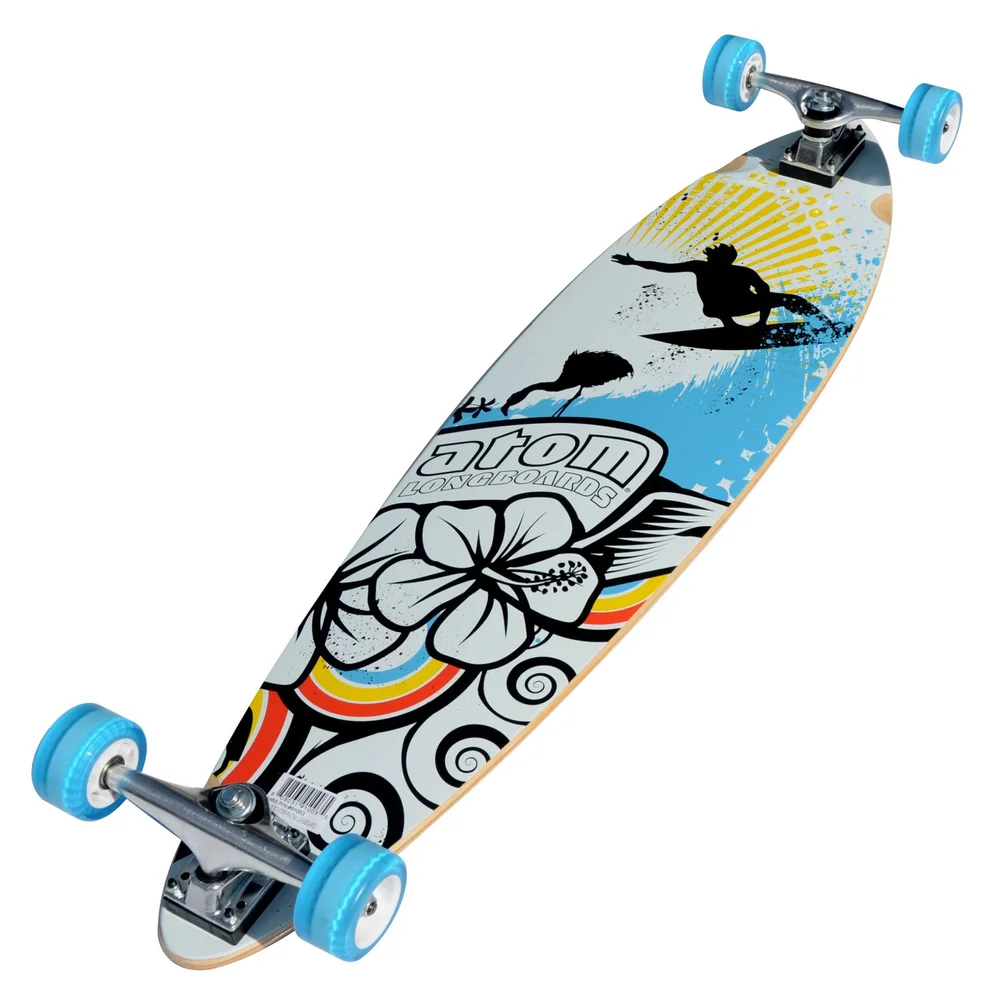 Lay Back Longboards Green Tail Pin