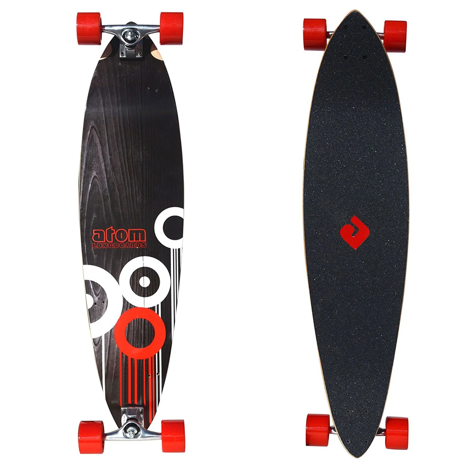 91054 - Atom Lowrider Longboard - 39 Inch (Circles)