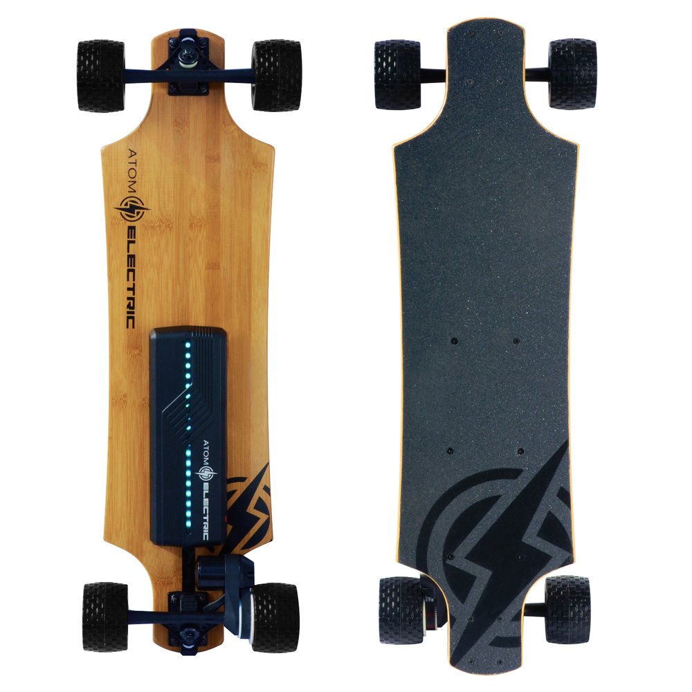 consultor Viva Nos vemos 40410 - Atom Electric B10X All-Terrain Longboard Skateboard - 90Wh Lithium  Battery - 1000W Motor — Atom Longboards