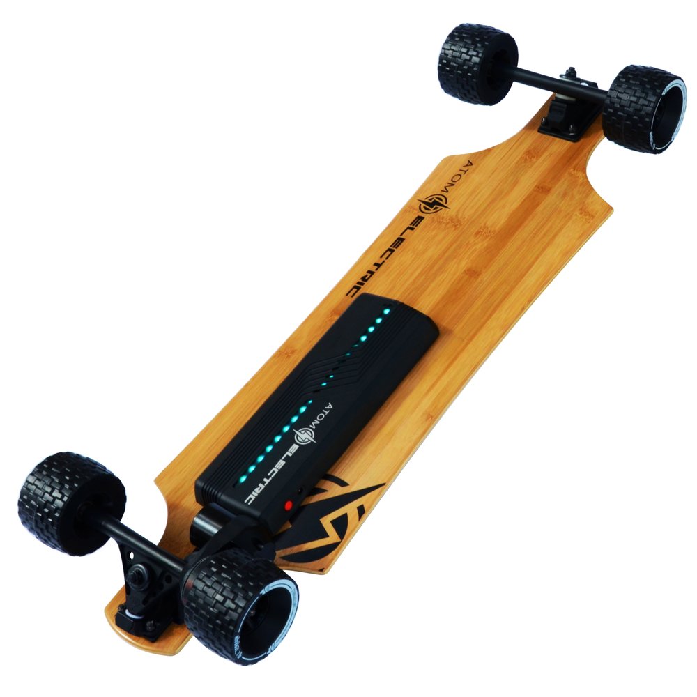 pant At adskille Af Gud 40410 - Atom Electric B10X All-Terrain Longboard Skateboard - 90Wh Lithium  Battery - 1000W Motor — Atom Longboards