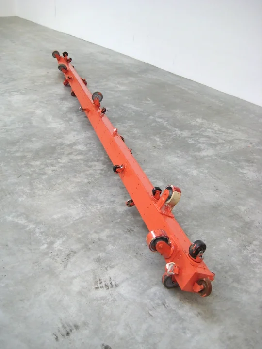 Rolling Platform (NLE) 2010 171 x 11 x 9 inches