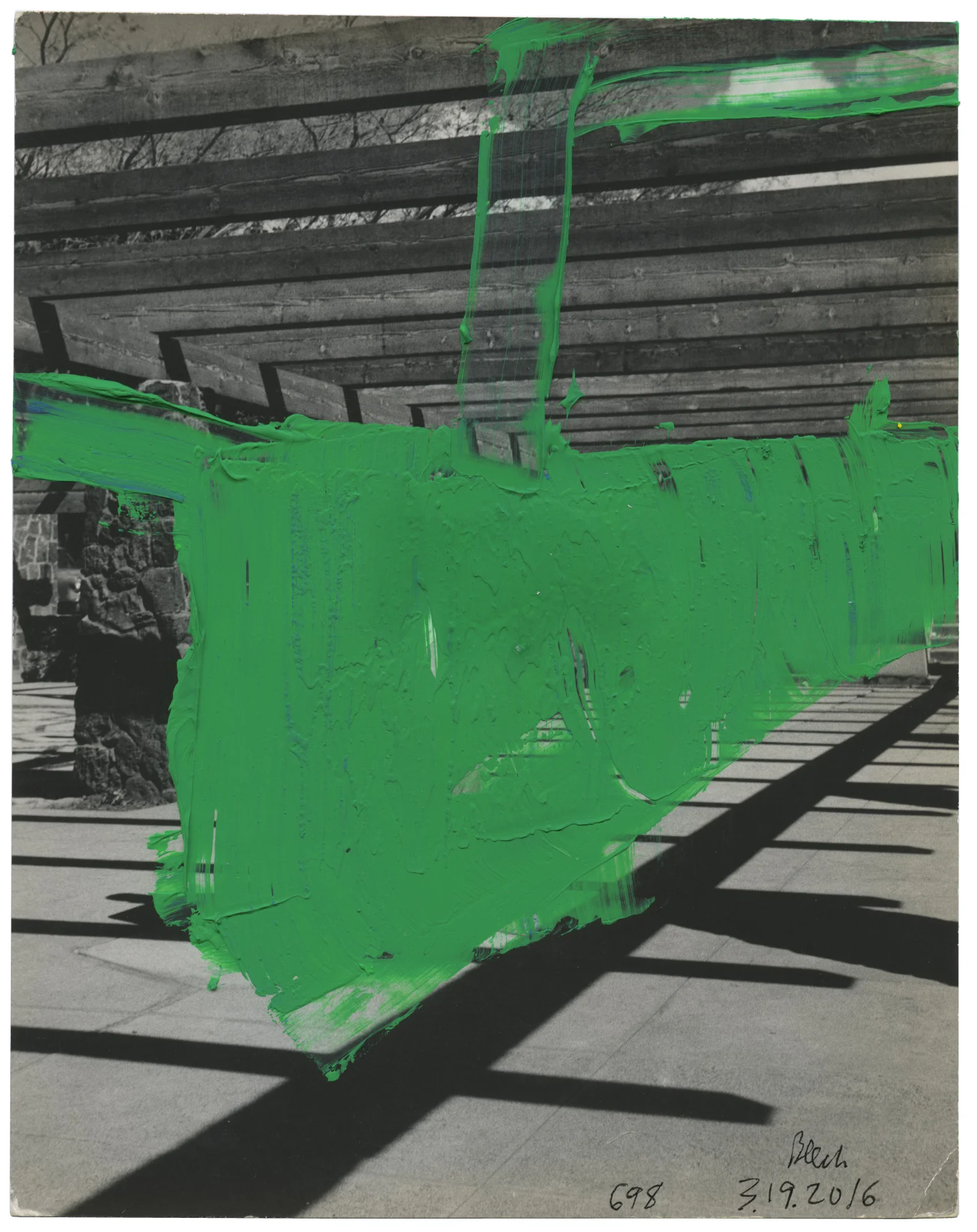 Found-Photo Drawing #698 2016 10 x 8 inches
