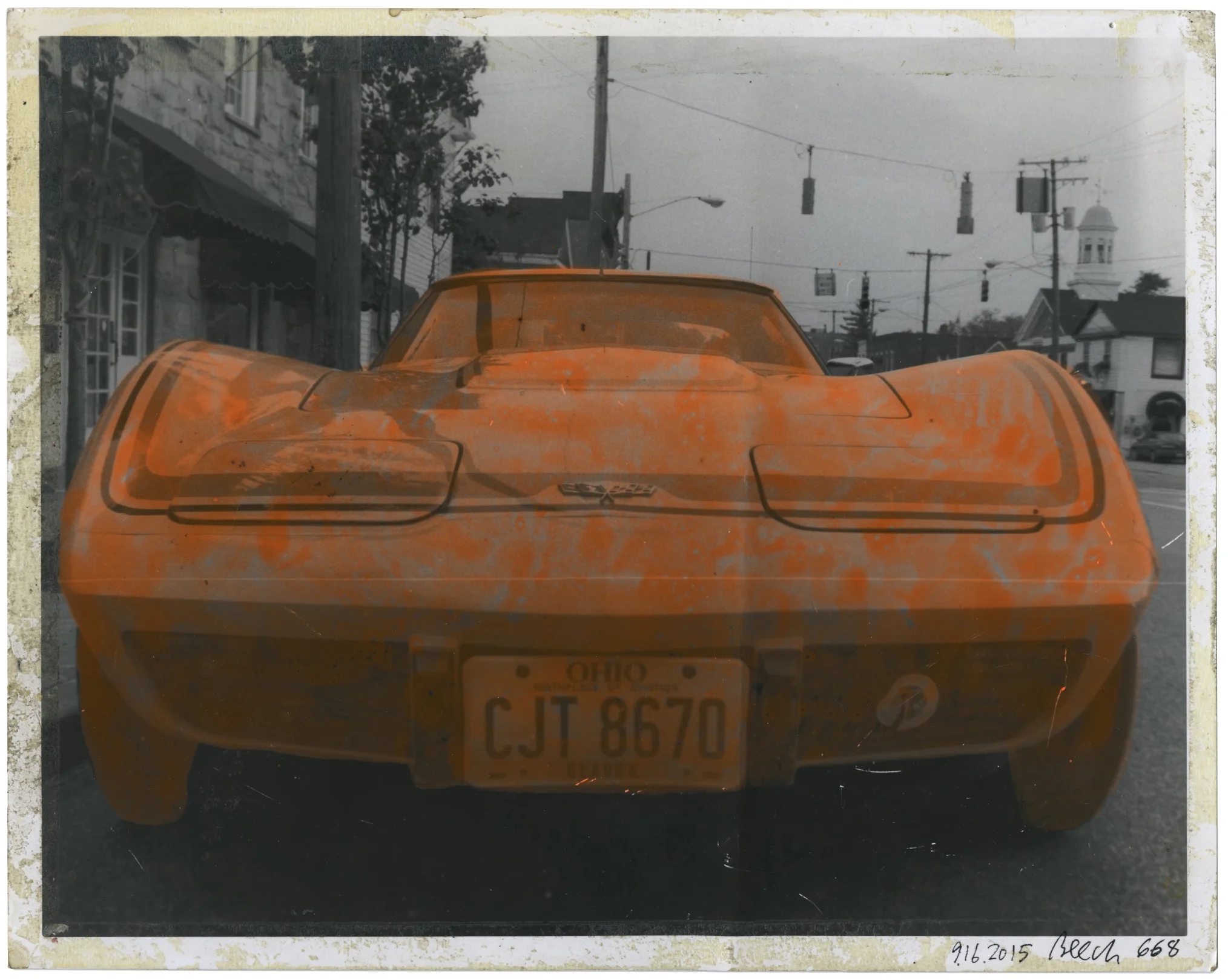 Found-Photo Drawing #668 2015 8 x 10 inches