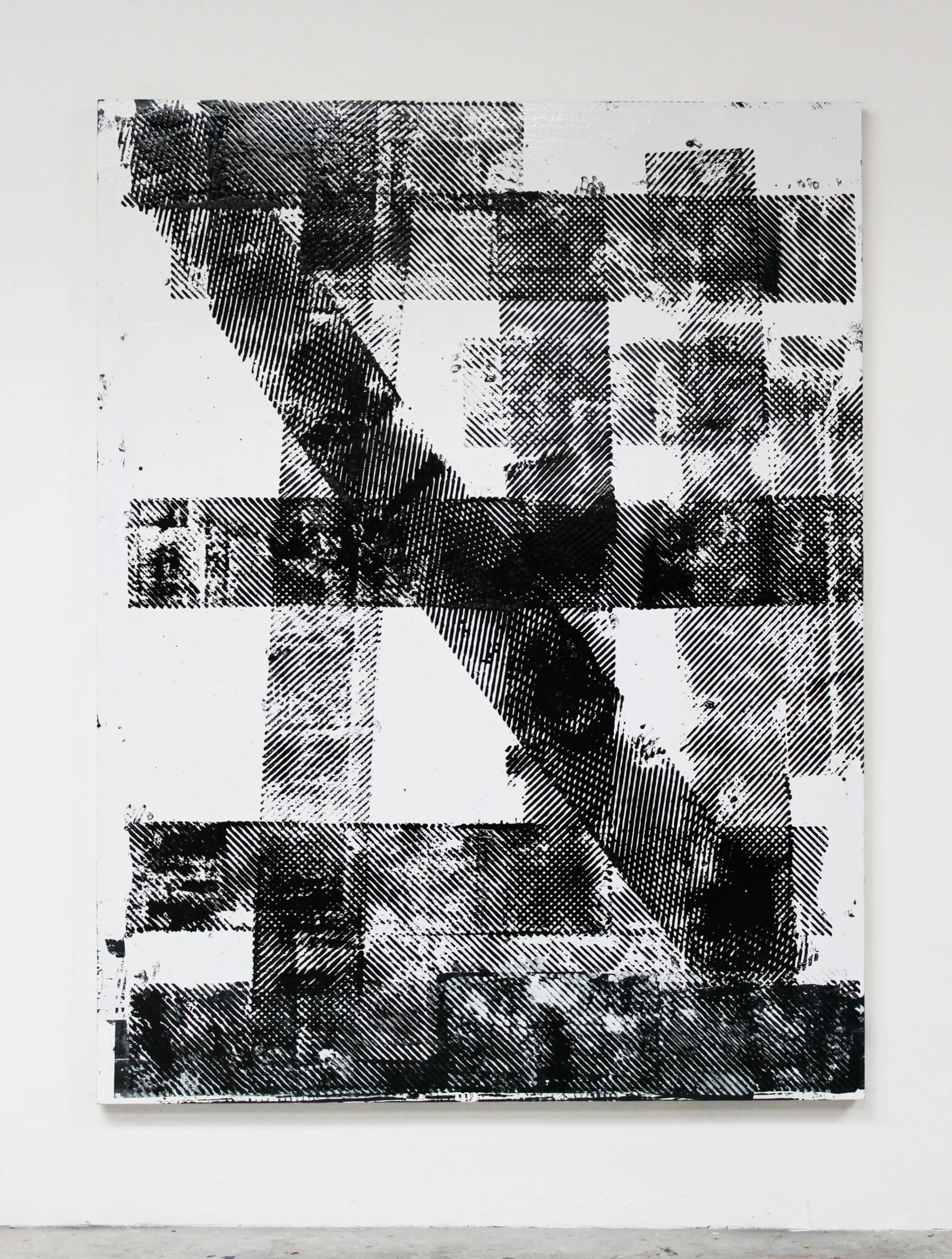 Painting (NLE) 2016 89 x 68 x 2 inches