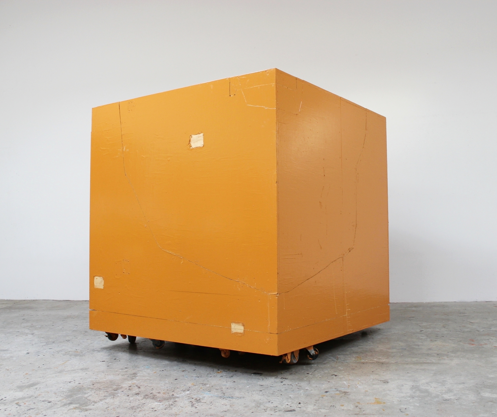  Rolling Platform (Cube) 2010 66 x 60 x 60 inches 