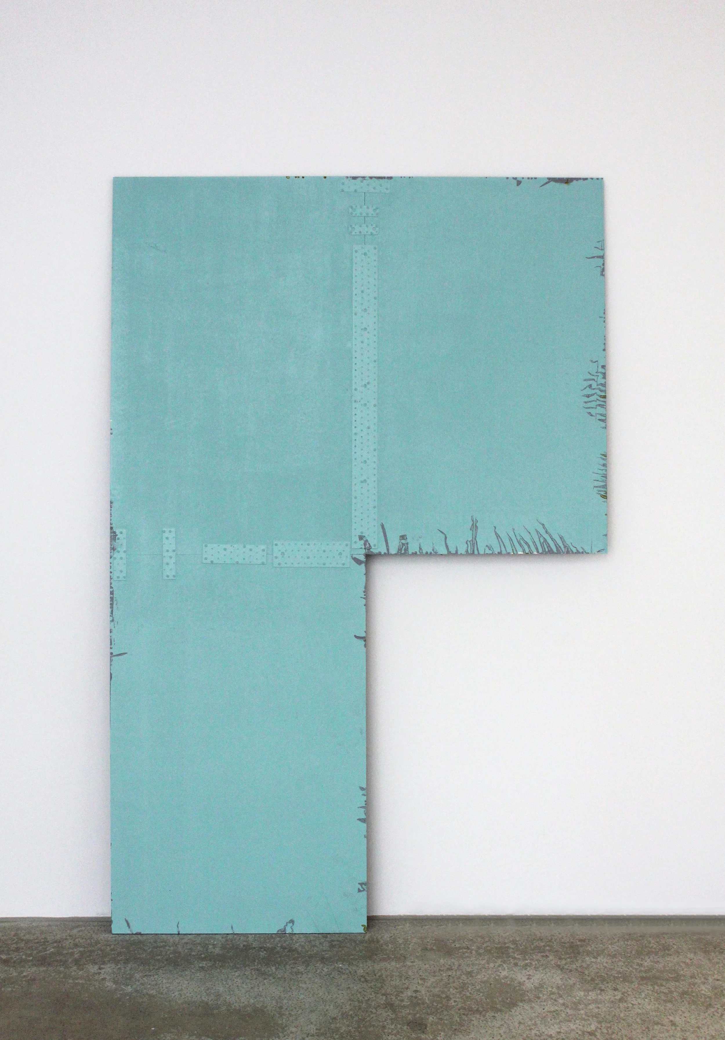 Repaired Sheet #7 2017 94 x 61.5 x 1.25 inches