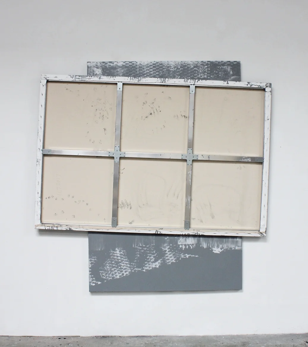 Intra #30 (Closed Painting) 2017 72 x 72.75 x 2.75 inches