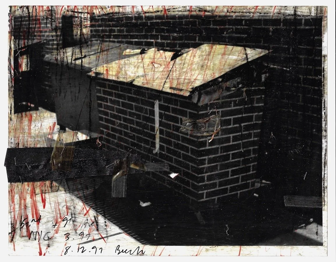  Faux-brick Dumpster                                                                                 52nd Street, Manhattan                                                                             1999                                              