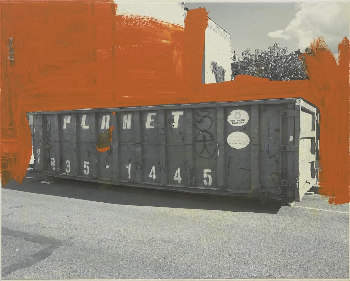  Photo-Painting #186                                                                                    2023                                                                                                                       24 × 30 inches 
