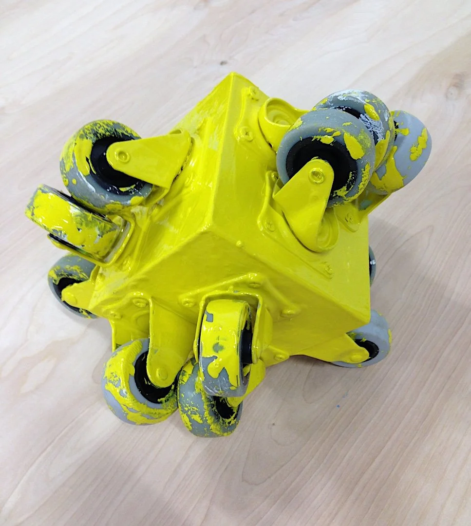  Small Rolling Platform #72, 2018 9.8 × 9.8 × 9.8 inches 