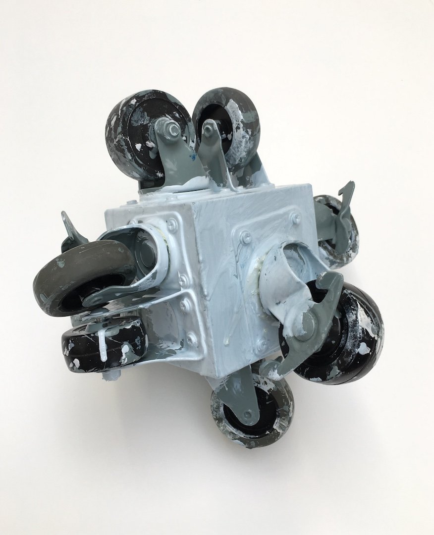  Small Rolling Platform # 73, 2018  12.625 × 12.625 × 12.625 inches 