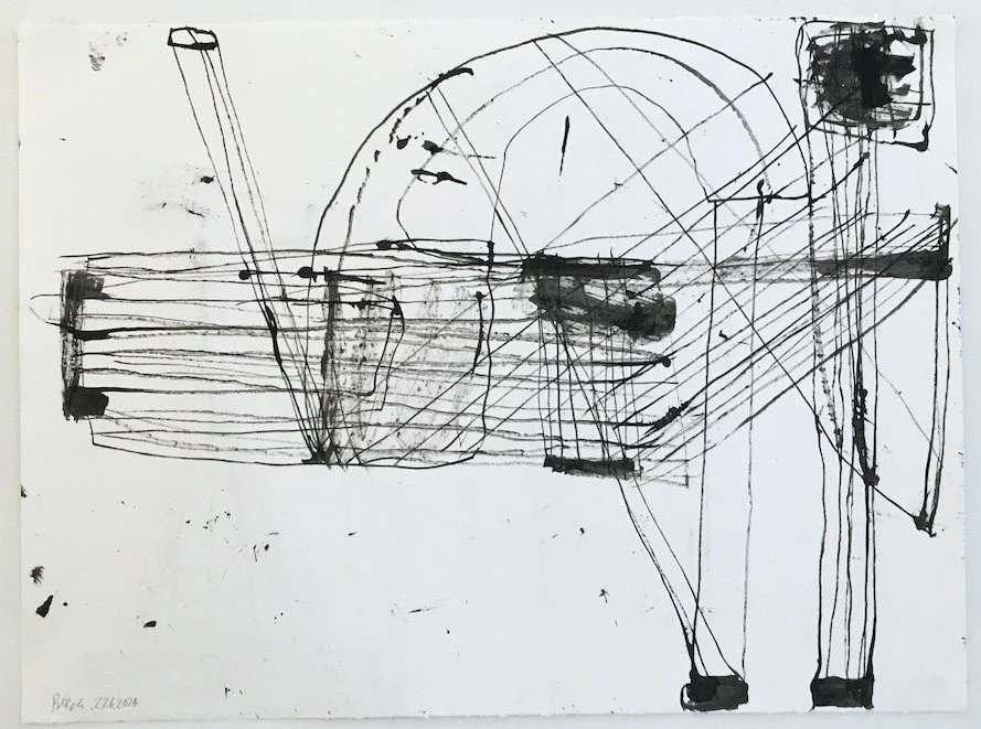  Drawing                                                                                                   2.26.2024                                                                                                               22 × 30 inches 