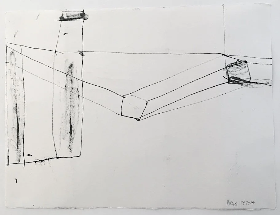  Drawing                                                                                                      7.8.2024                                                                                                                 22 × 30 inches 