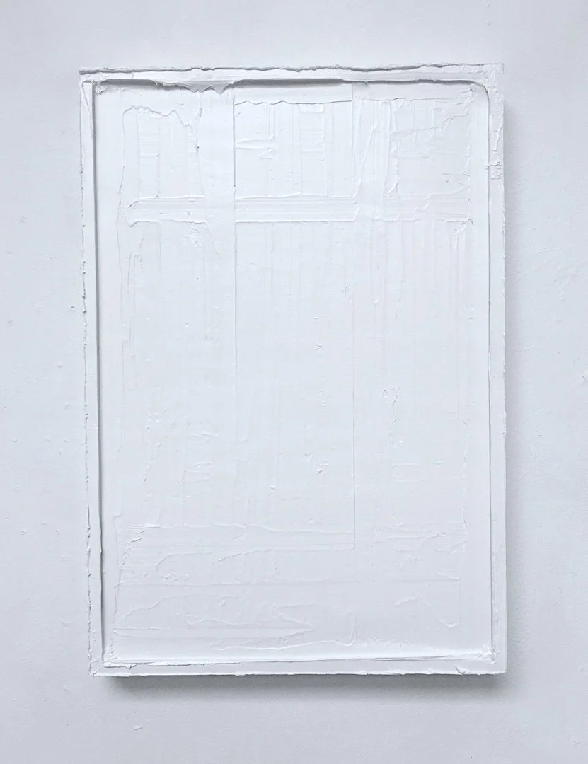  Glue Painting #103                                                                                        2022                                                                                                                 22.25 × 15.5 × 2 inches 