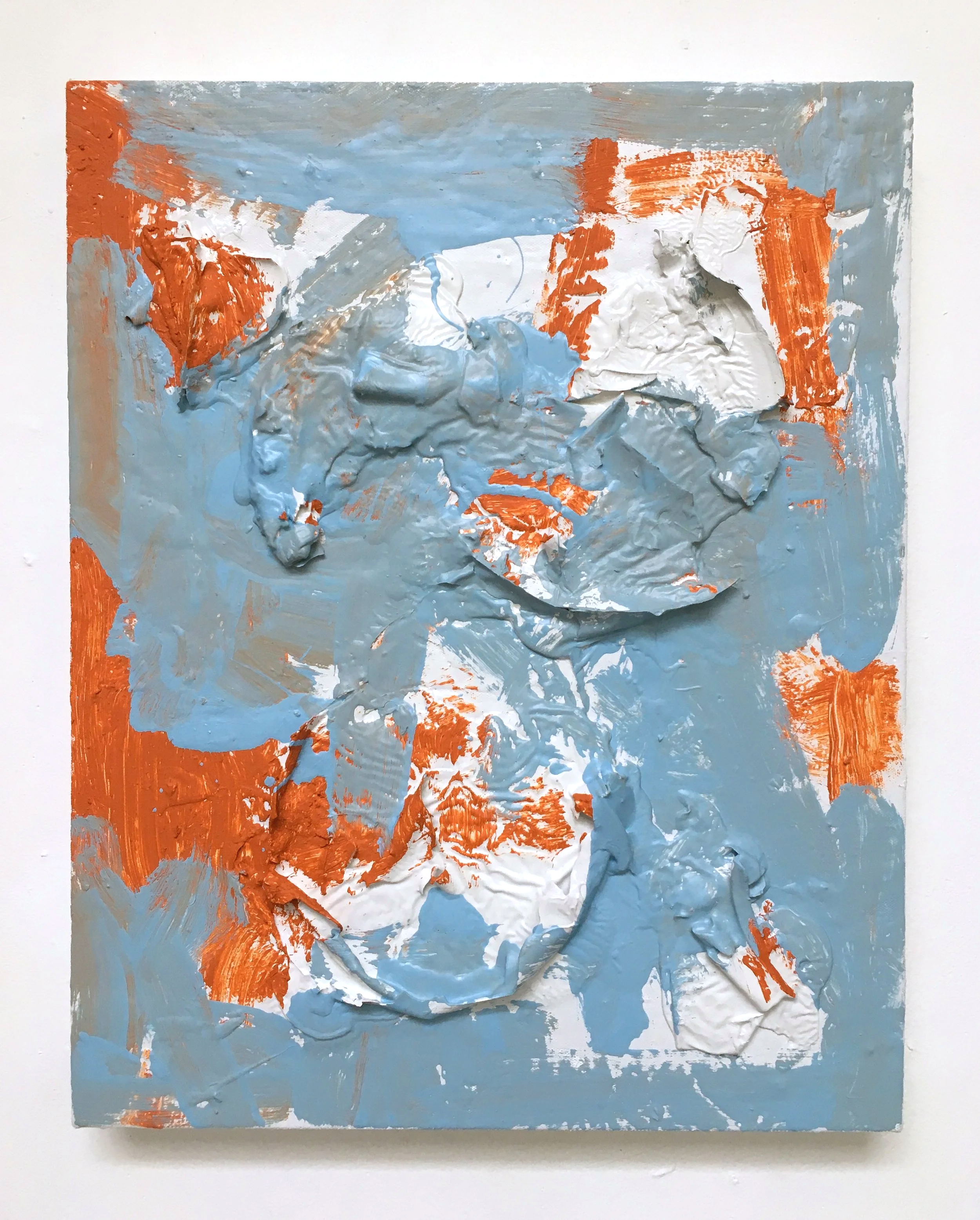  Painting #311                                                                                                   2022                                                                                                                       20 × 16 × 2.25