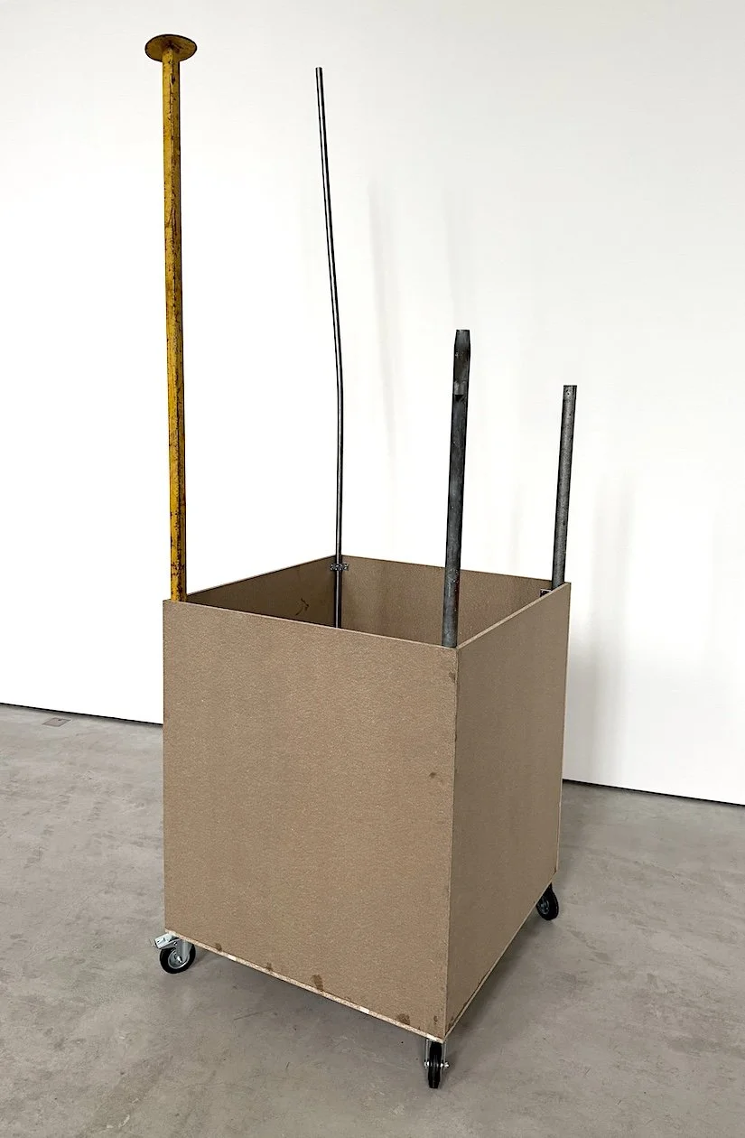  ‘Means’ 2026 (Detail)                                                                                      331 × 105 × 108.5 cm 