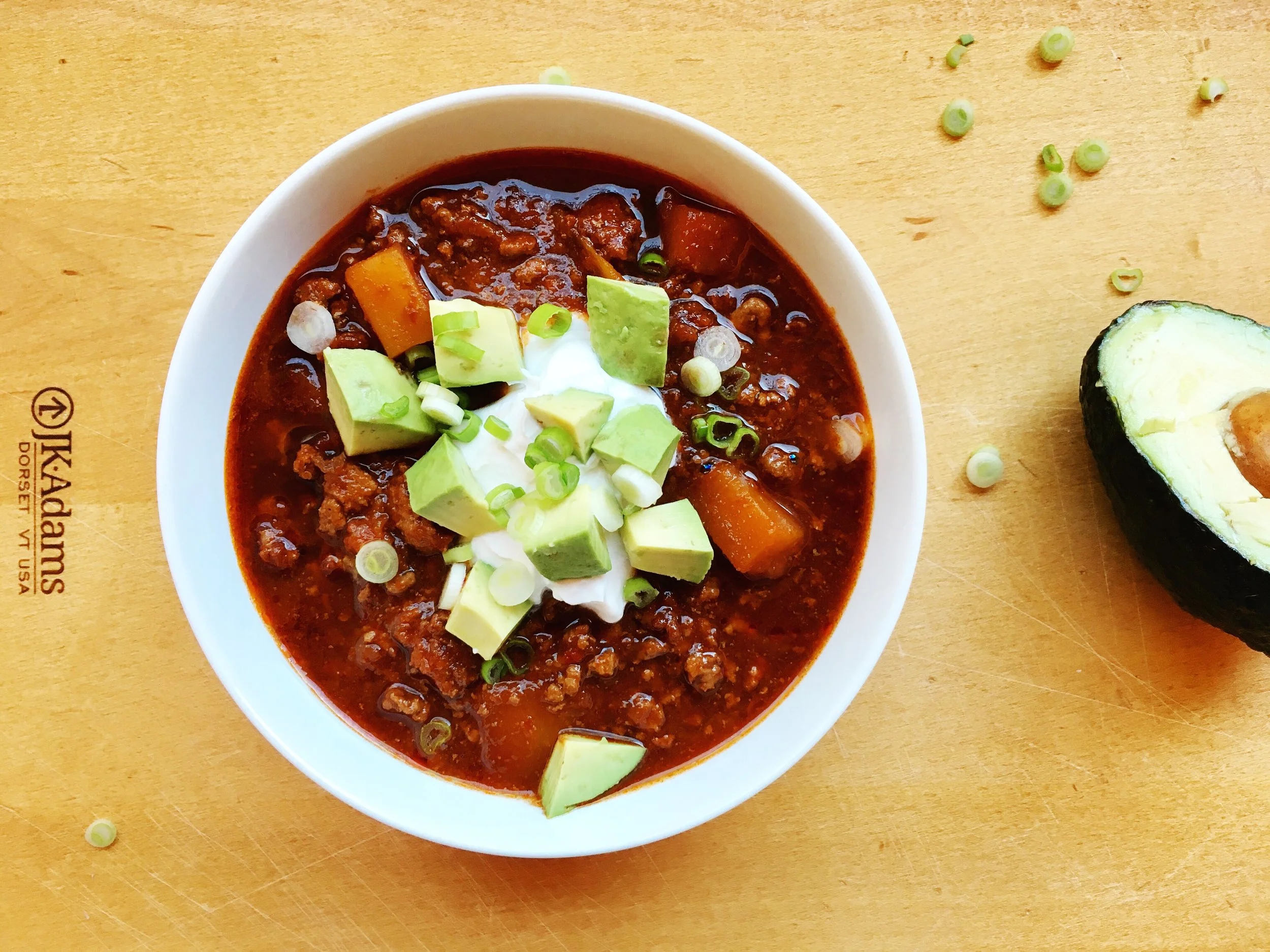 Spicy Butternut Squash Chili