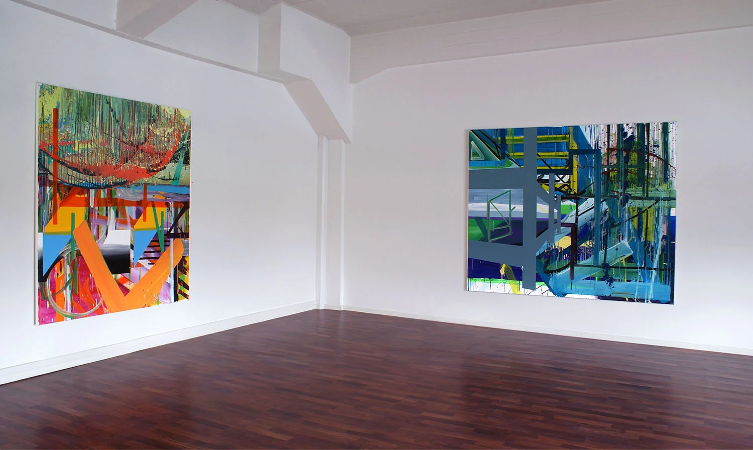 Installation photo Structues By The Sea , Galleri Sult (2011)
