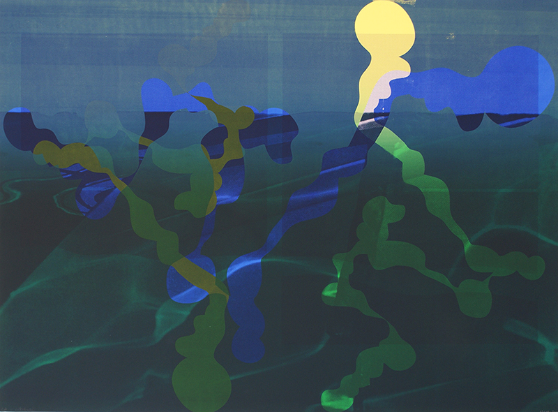 Light Silk-screen (2011) 56 x 76 cm