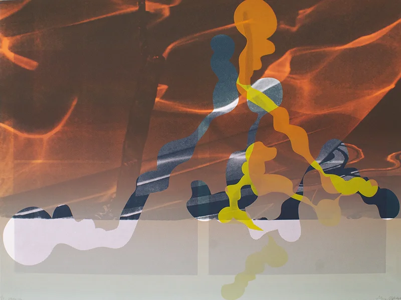 Light Silk-screen (2011) 56 x 76 cm