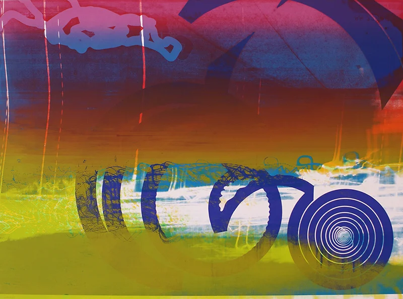 Silk-screen (2011) 56 x 76 cm