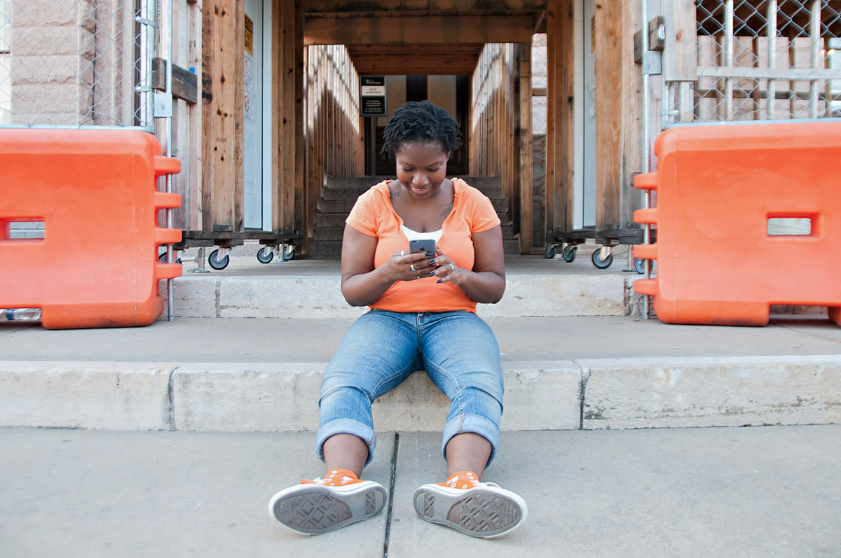 Chalanna is an Americorps member who takes the train to work because it’s an easier commute than driving. She sometimes catches Pokemon Go characters on her commute. Her photo was taken at the Capitol. “I grew up playing games. My dad would show us how to do all that stuff. I’m kind of a competitive person, so it’s good to be able have that level of competition that doesn’t mean I have to ruin all my friendships. Because I’m pretty intense. I really want to win.”