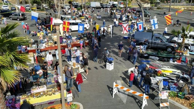 A shot from the 2015 Harbor Nautical Swap Meet event