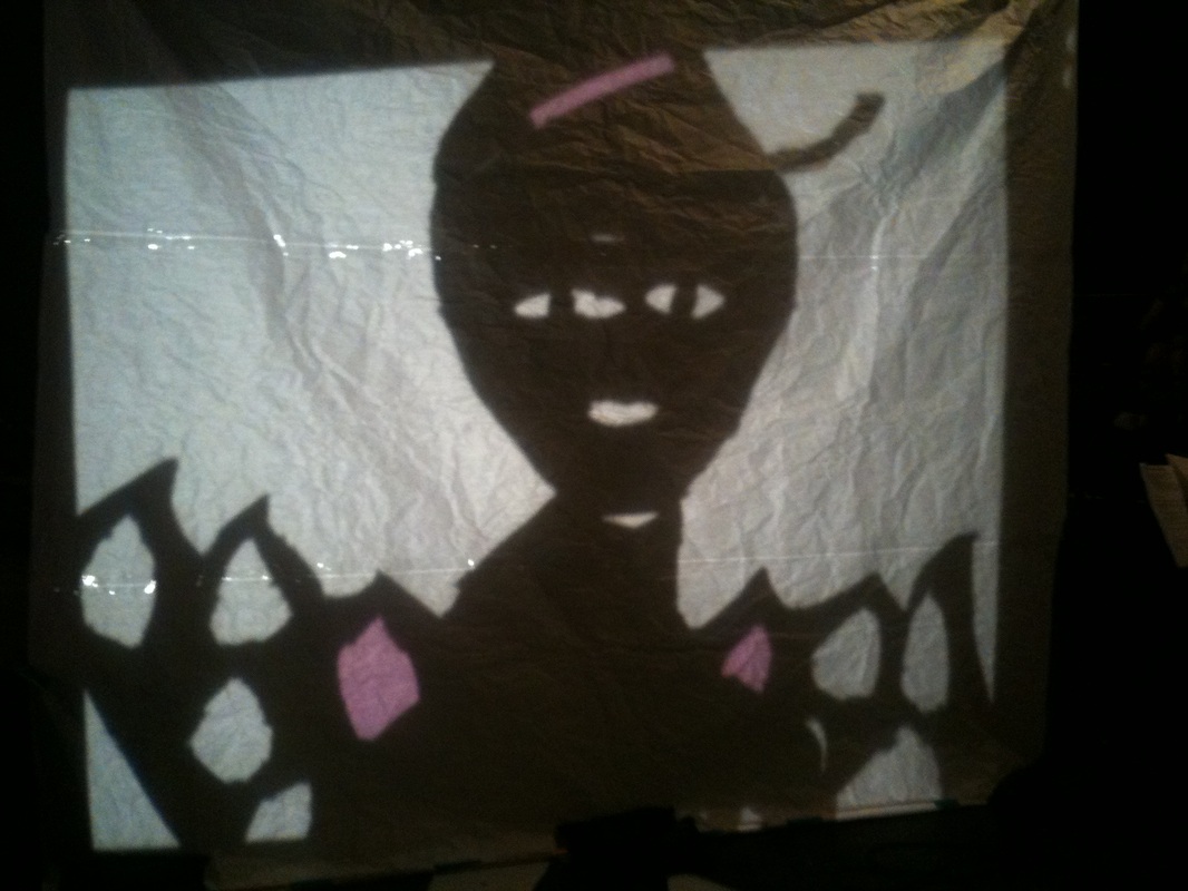   Puppet shadow casting  