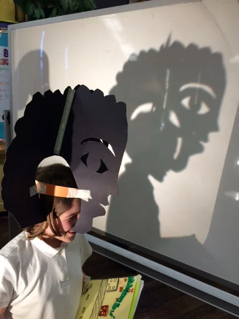 Shadow mask character