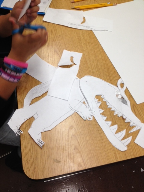   Designing shadow puppets  
