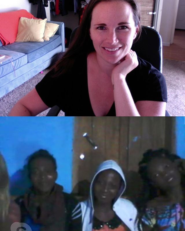 USA TO CAMEROON 🇨🇲 Thanks to @jenniferjoy351 we were able to Skype in with a group of high school girls she&rsquo;s teaching in Cameroon for the Peace Corp after watching The Empowerment Project! They aspire to be doctors, lawyers and a fashion sty