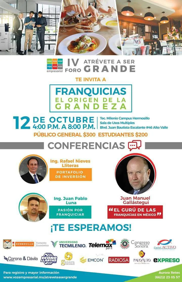 Foro: Franquicias, el origen de la grandeza