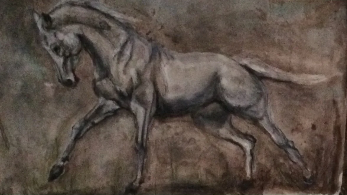 HORSE PAINTING NO.II