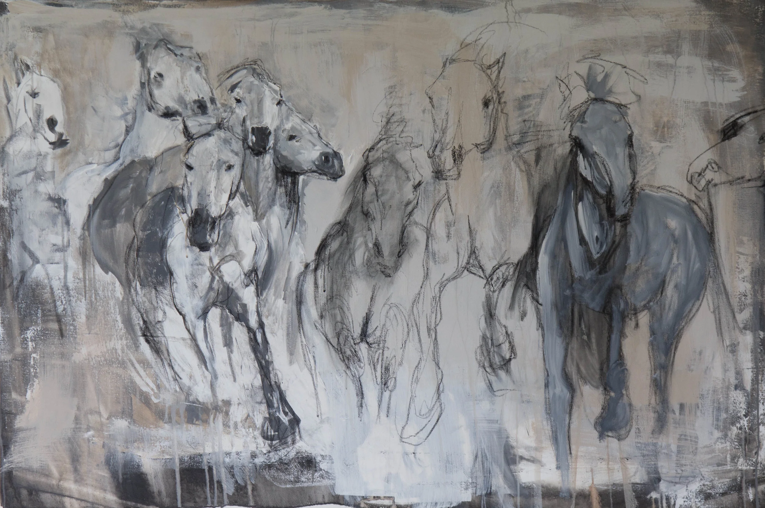 Love and Unity , 40X60”, oil on canvas