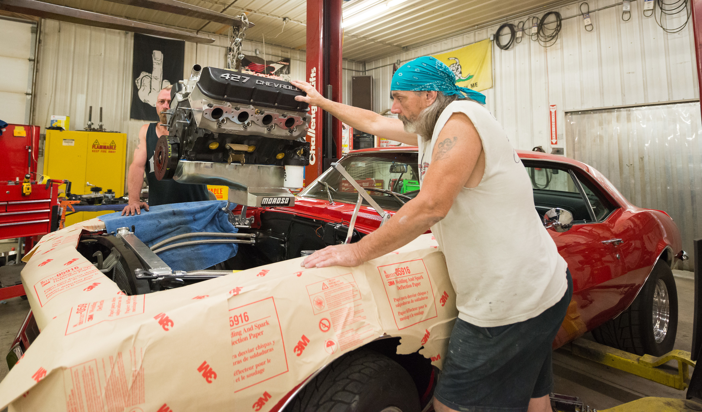 Minnesota Hot Rod Factory Chevrolet Engine Removal