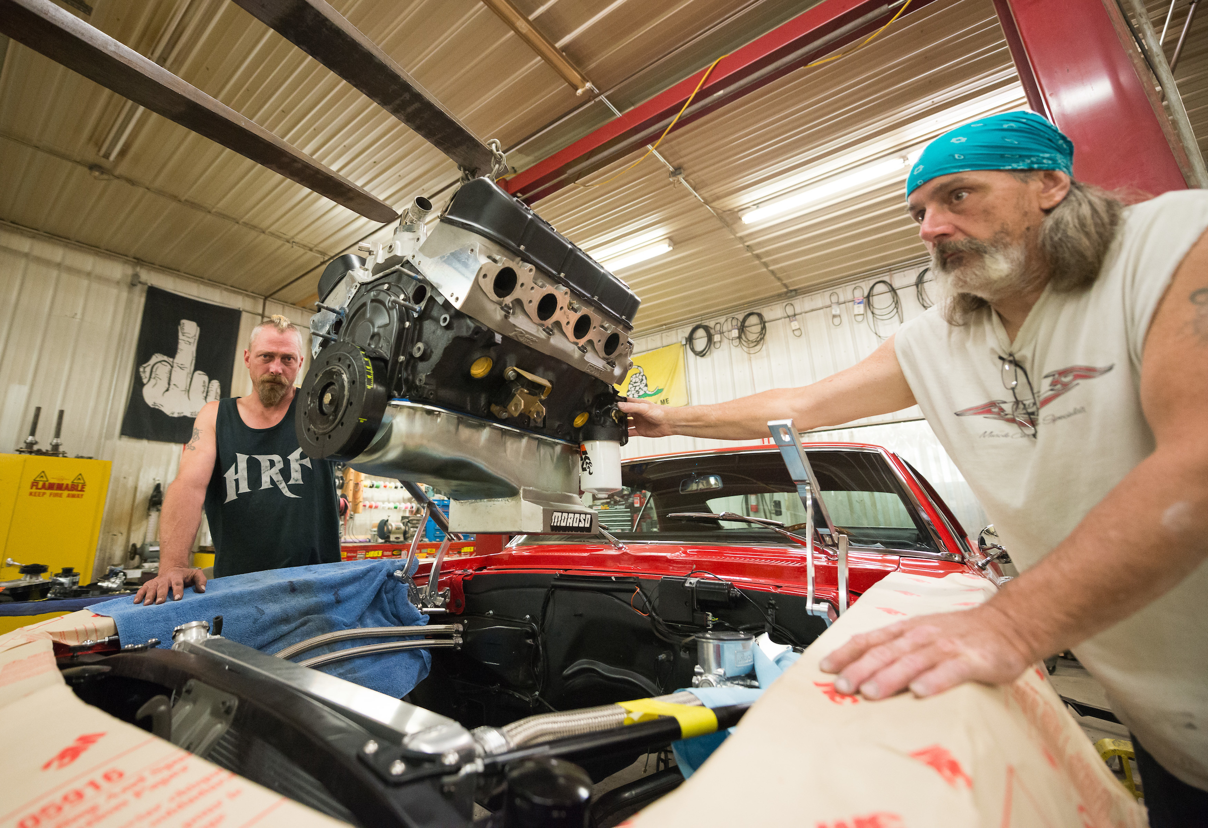 Minnesota Hot Rod Factory Chevrolet Engine Removal