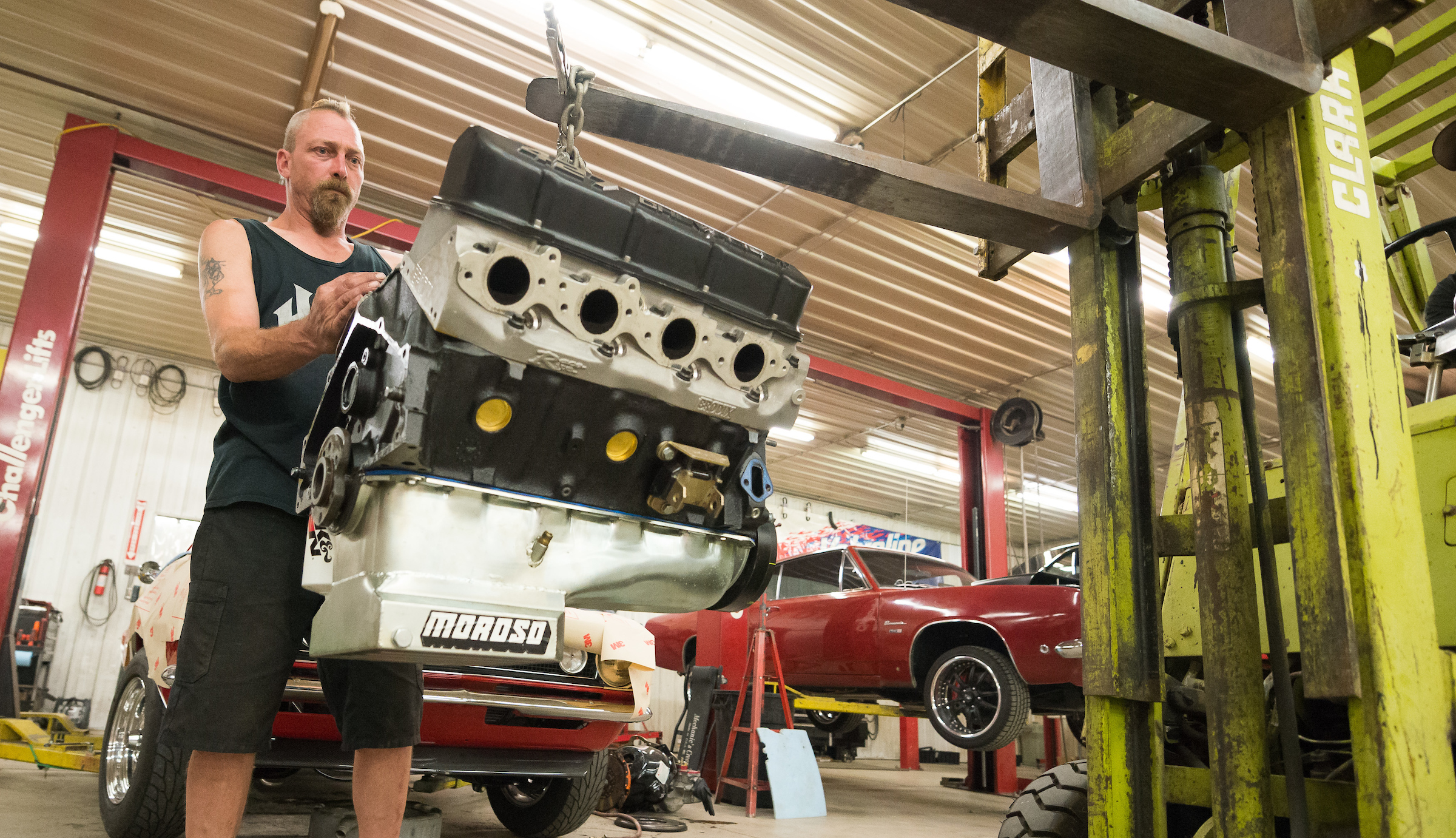 Minnesota Hot Rod Factory Chevrolet Engine Removal