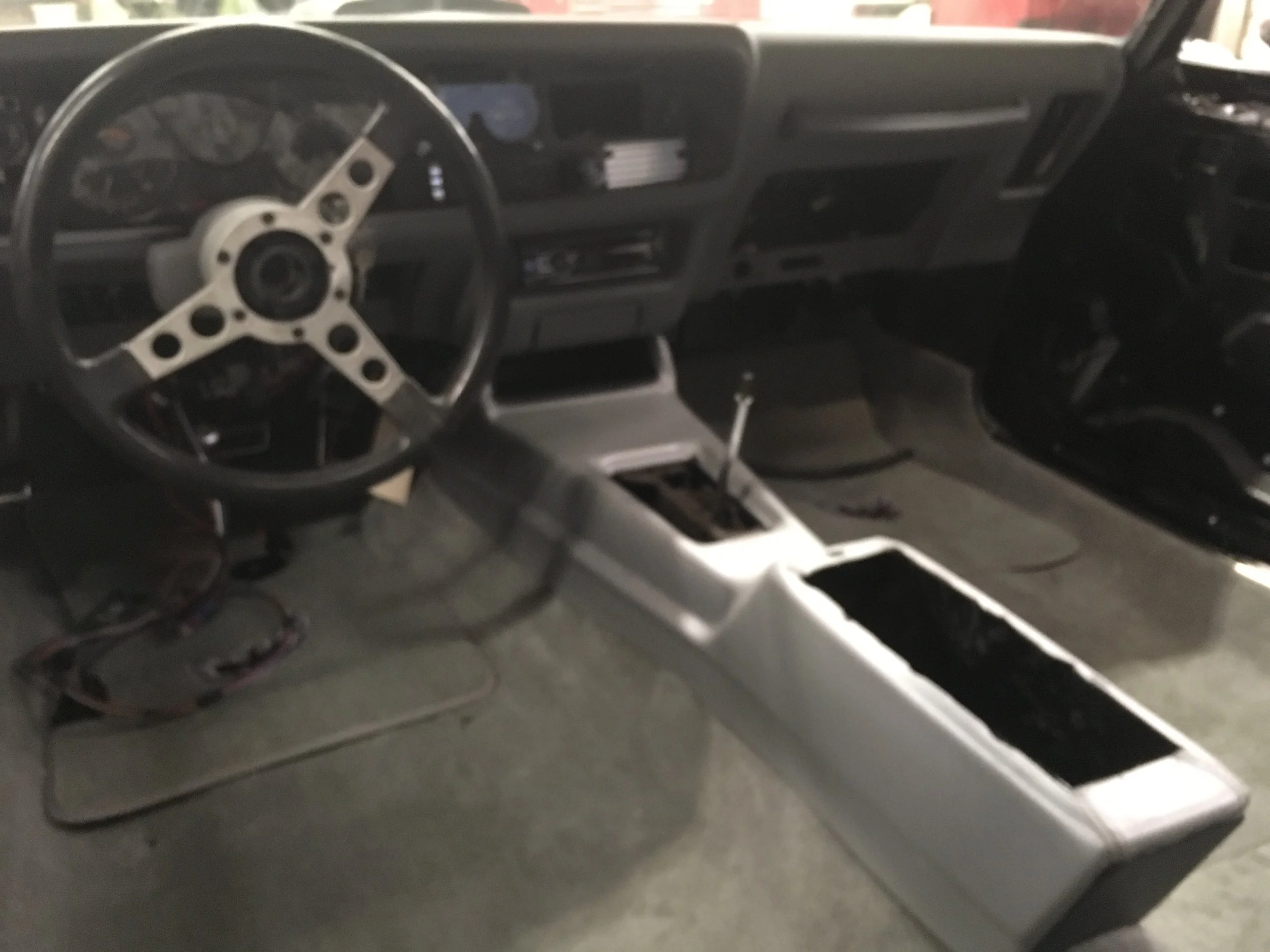 Interior and carpet going in 1979 Trans Am