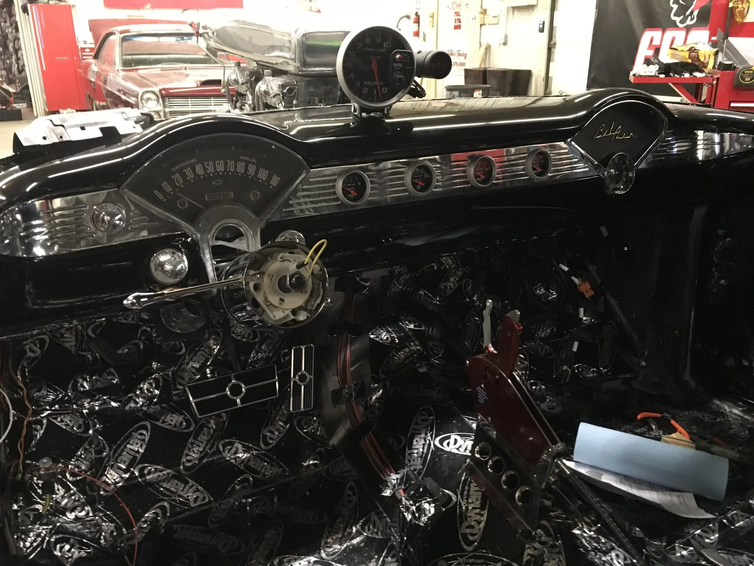 55 Chevy Dash
