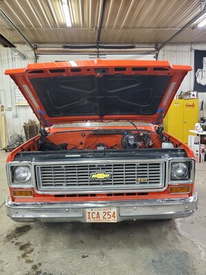 1974 K5 Blazer Car Restoration, Hood Repair, and Bodywork Hot Rod Factory