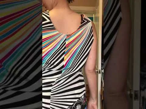 PenelopeRED Spring Summer 19/20: The Rainbow Stripe Blouse and the Floral Flared Pants