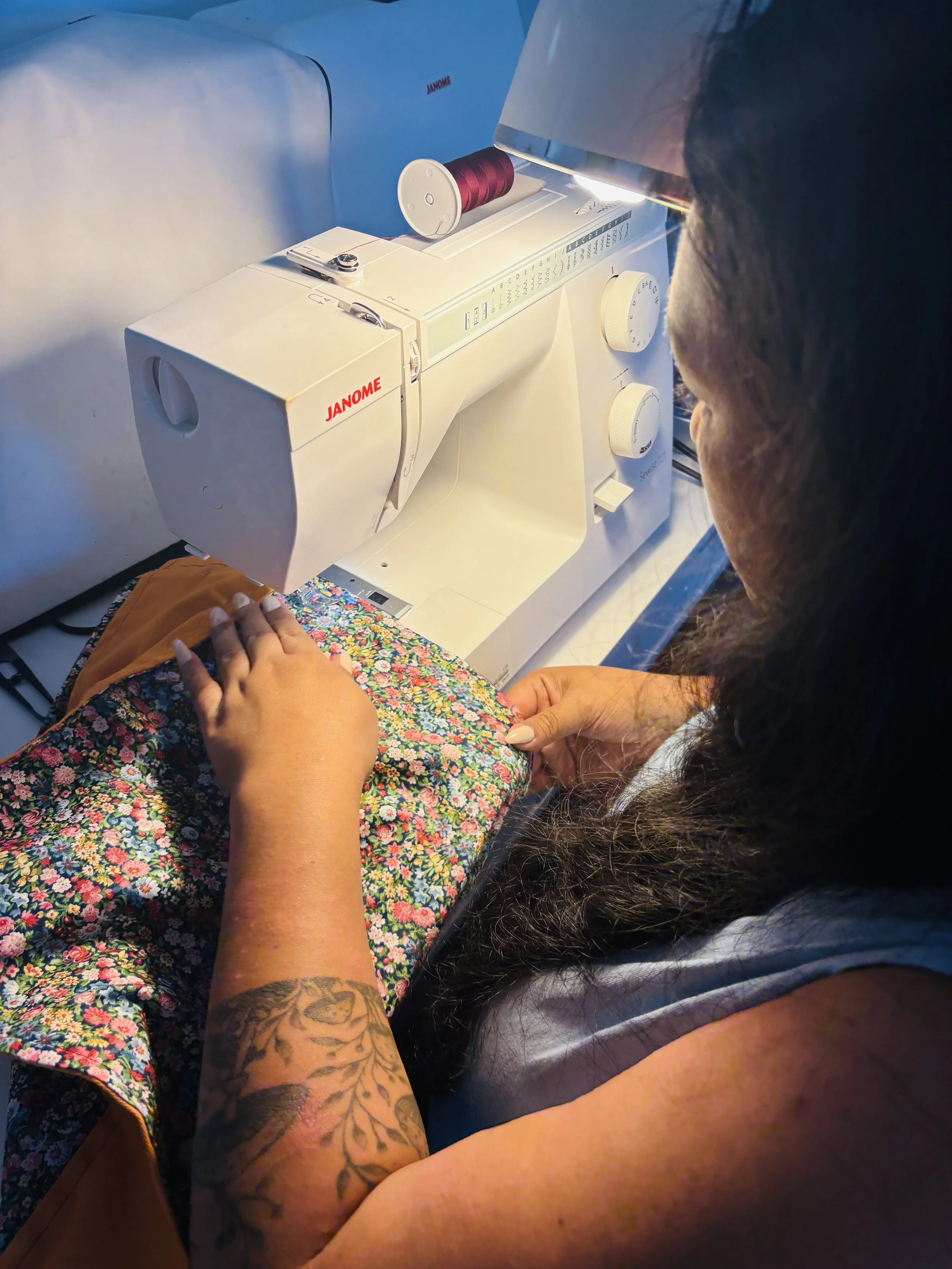 Beginner’s Sewing Lesson x Two People x Two Hours