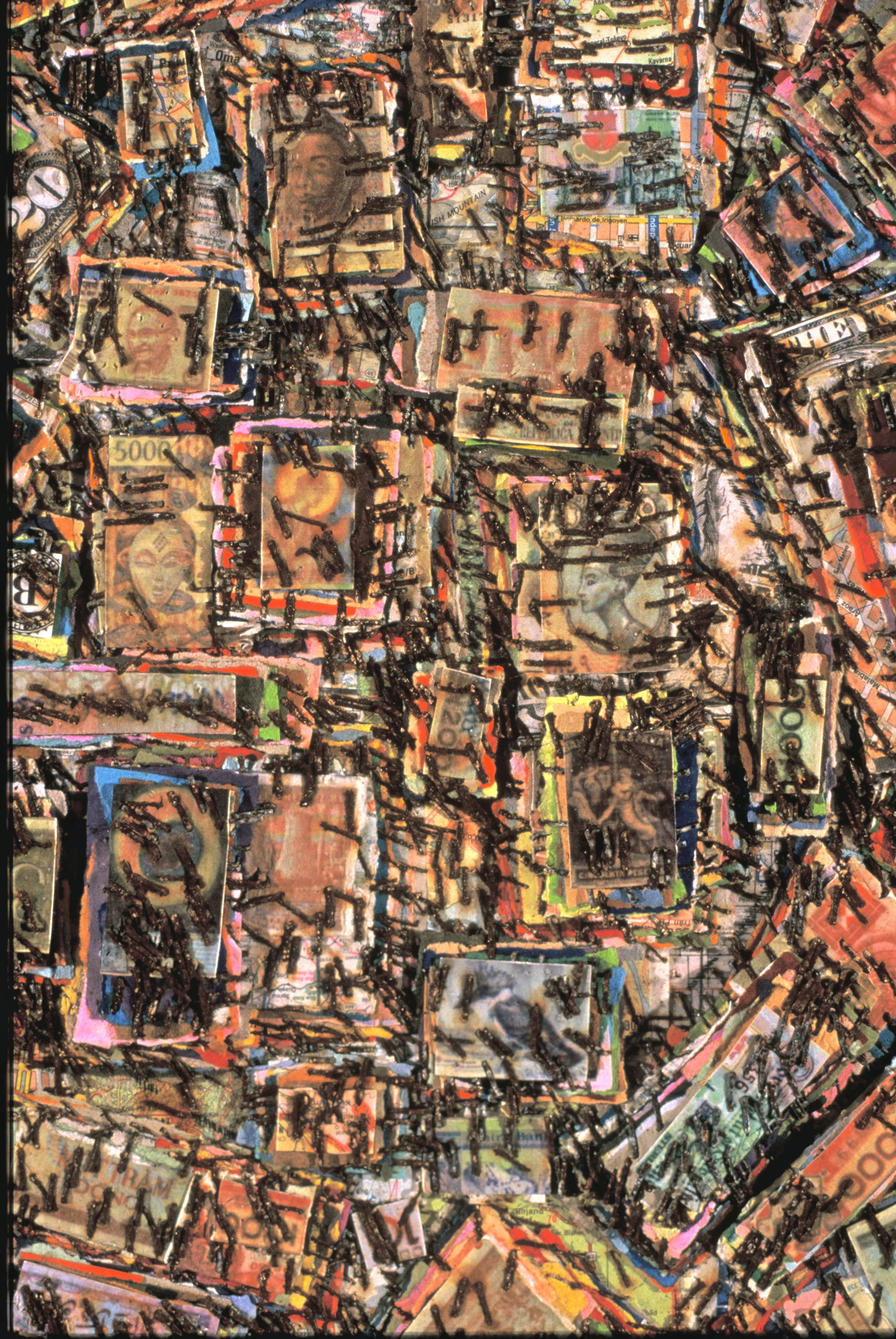   Layered World of Money   detail view 