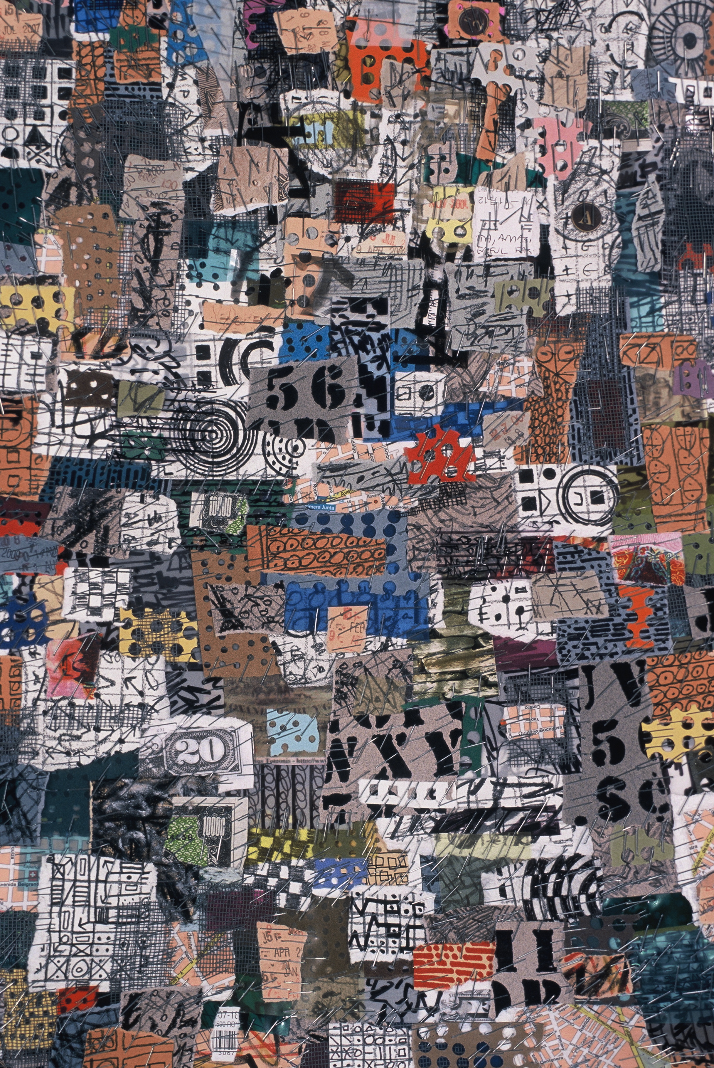  Paper Quilt  detail view 