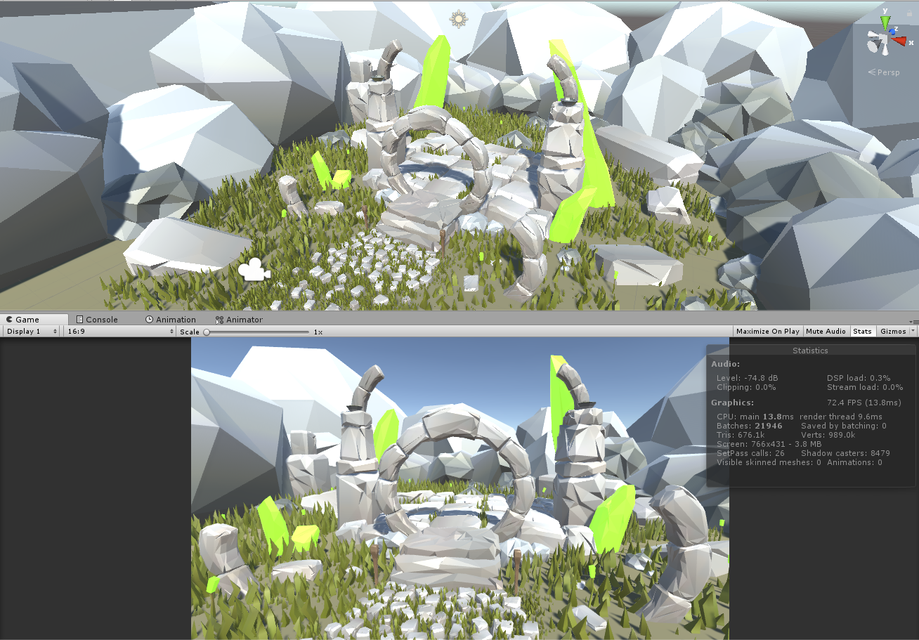 Fantasy Low Poly Environment — Roy Bennett - Portfolio Website