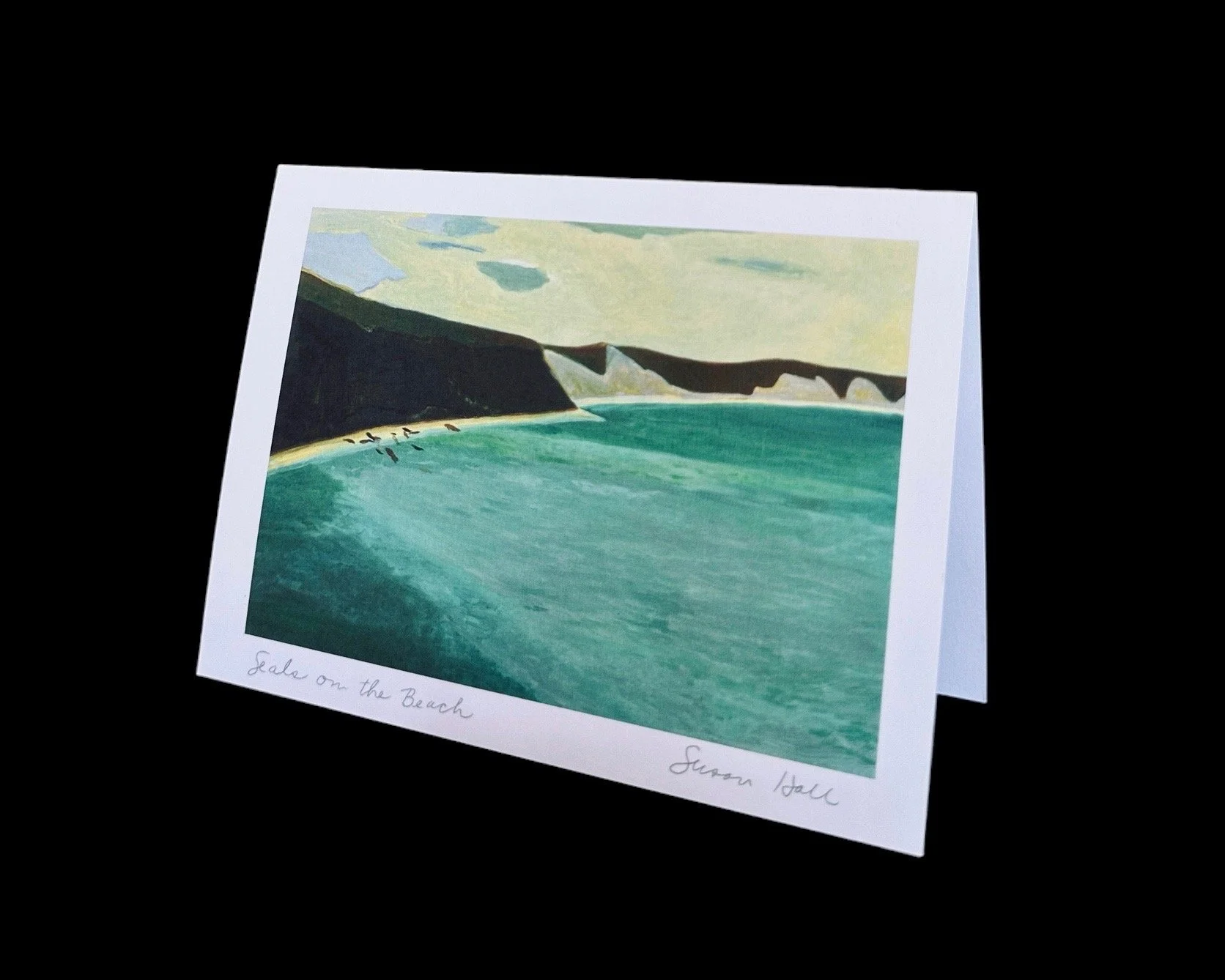 "Seals on the Beach"