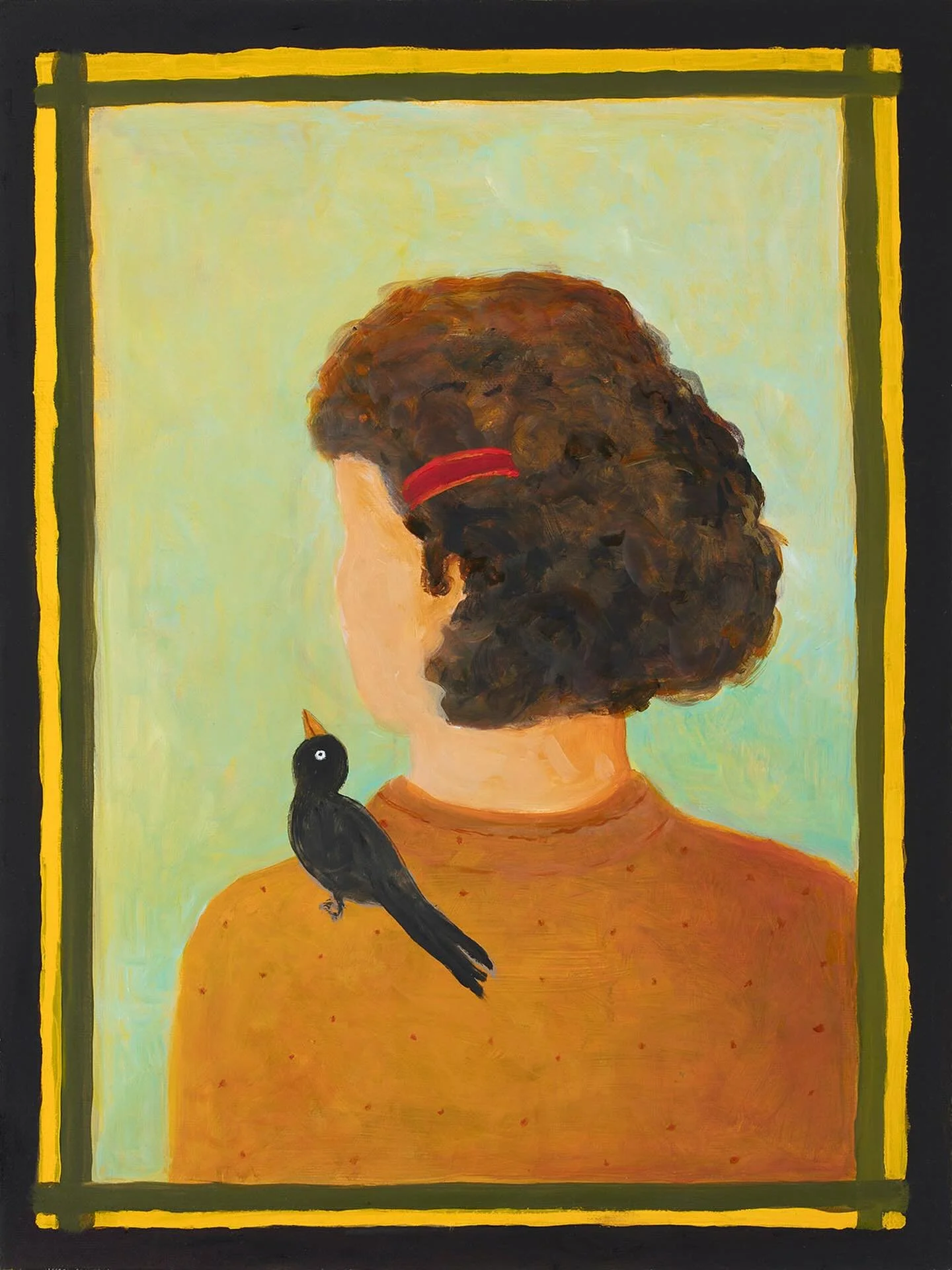 Black Bird and the Red Barrette
Painting available, DM for information.