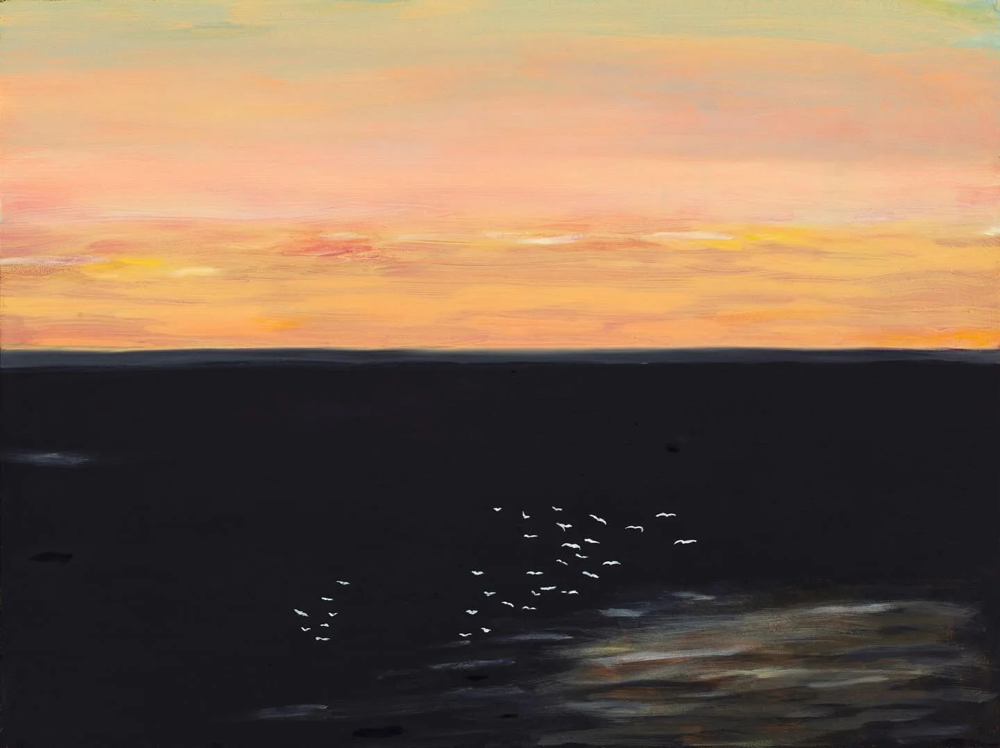 White Birds Over the Water
Another painting that will be available at the Erickson Gallery from March 21st - April 21st. 
Opening with the artist March 21st, 5-7pm. See you there!